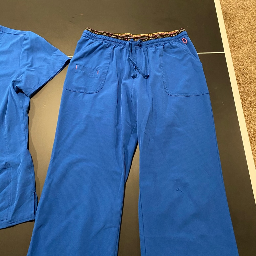 Scrub pants! Royal blue!